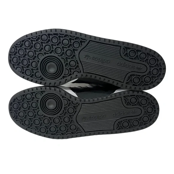 Adidas Men’s Forum Low CL “Core Black/White” Leather Shoes - Picture 4 of 14